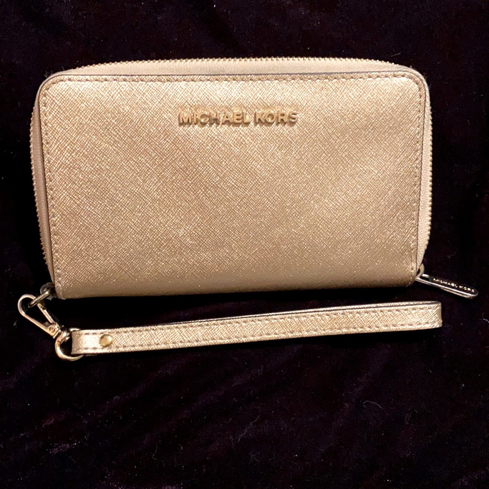 Rose Gold Micheal Kors Wallet